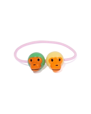 Accessoires Pour Cheveux Bape Baby Milo Hair Rubber Band Vert Clair Femme | ZXN-49382973